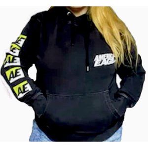 🛑NotForSale🛑American Eagle Outfitters Unisex Black Pullover Hoodie Sweateshirt